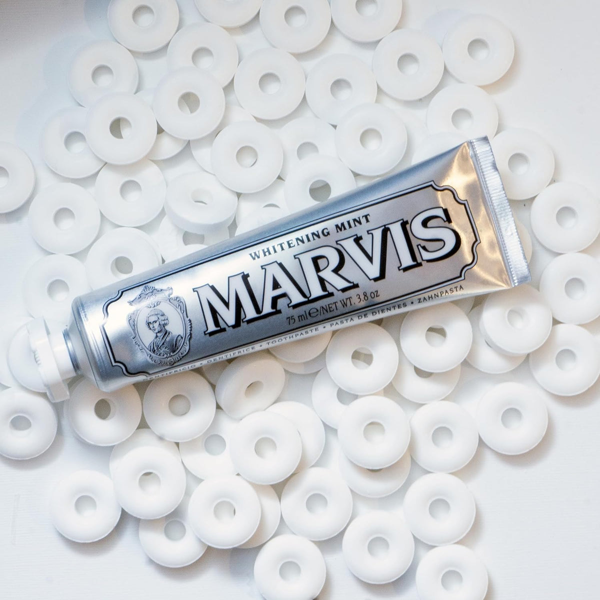 Marvis Whitening Mint Toothpaste, 3.8 oz - view 3