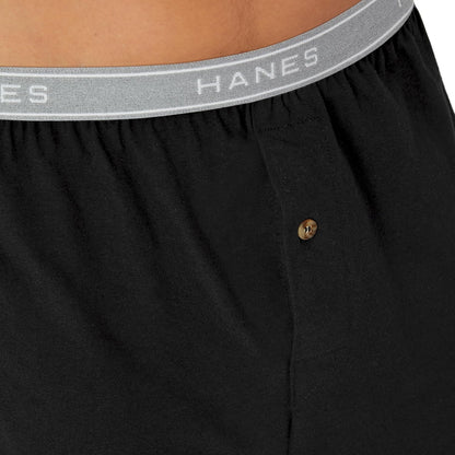Hanes Men's Cotton Knit Boxers, Moisture-Wicking - 5 Pack - view 4