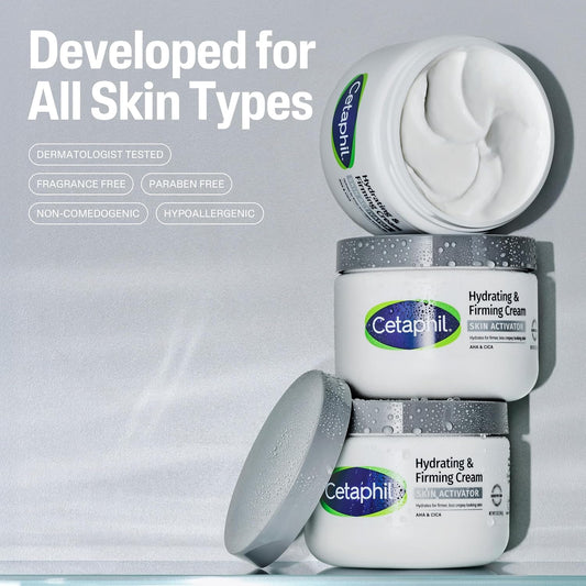Cetaphil Skin Activator Firming Body Cream with AHA and CICA, 12 oz - view 2