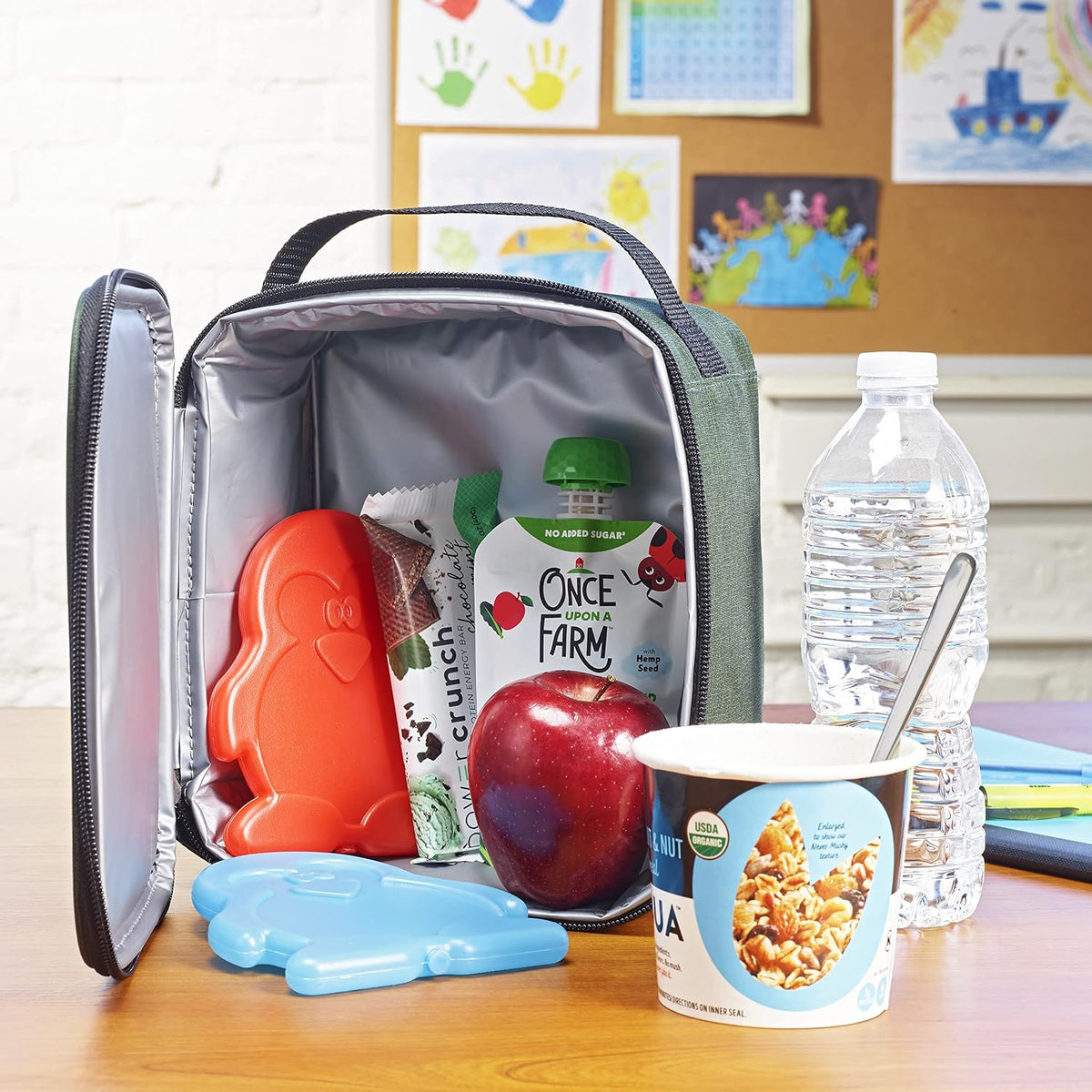 Fit & Fresh Cool Coolers Kids Lunch Box Ice Packs, Pack of 4 - view 4