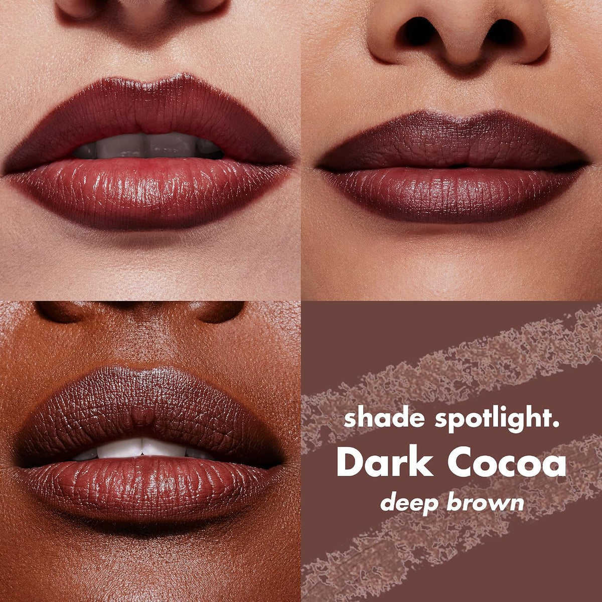 e.l.f. Cream Glide Lip Liner, Creamy High-Pigment, Dark Cocoa - view 2