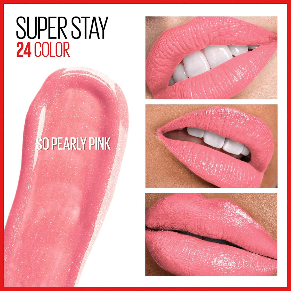 Maybelline SuperStay 24 2-Step Liquid Lip Colour 110 So Pearly Pink 0.14 oz - view 3