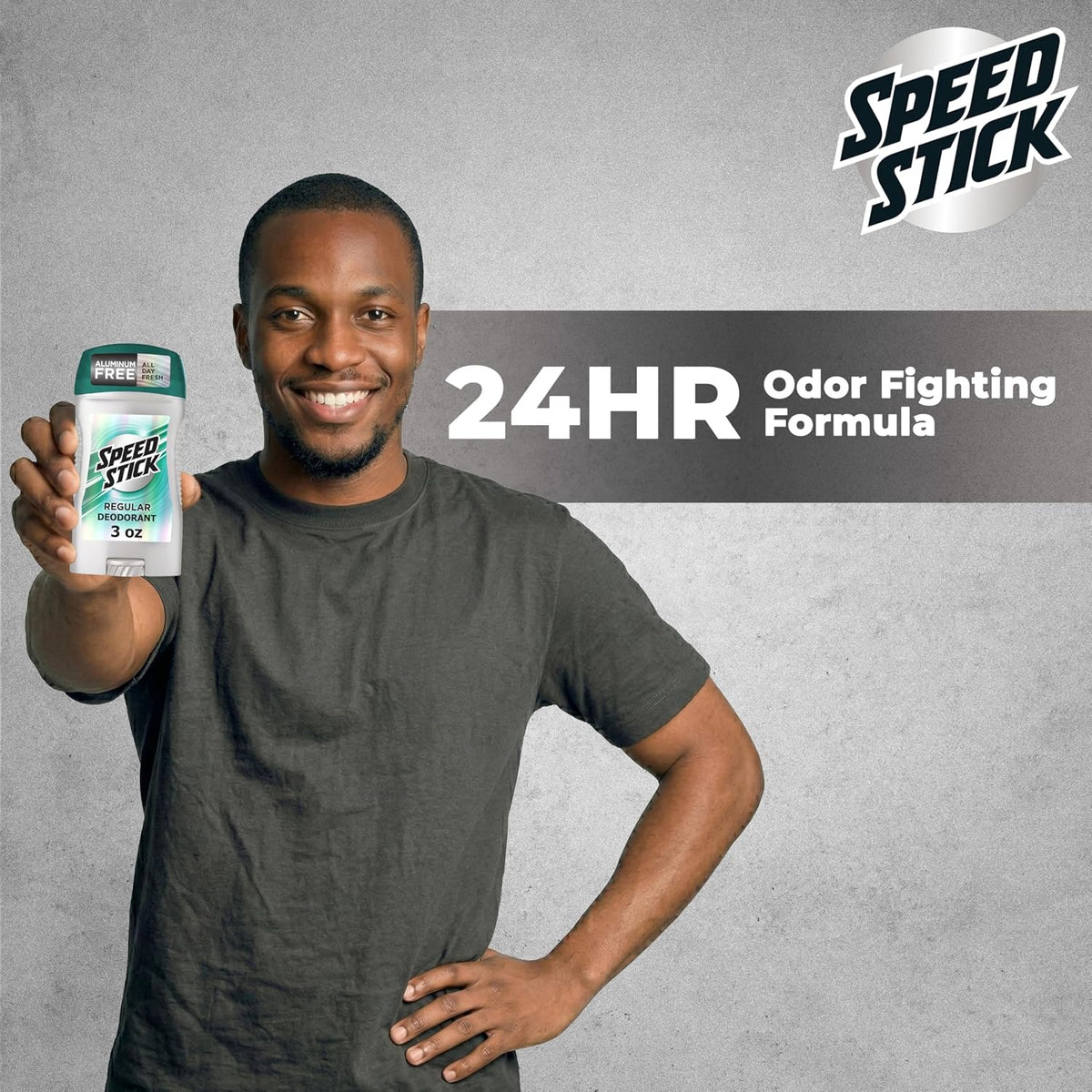 Speed Stick Aluminium Free Men's Deodorant, Regular, 3 oz, 4 Pack — alternate product view