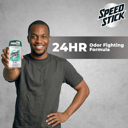 Speed Stick Aluminium Free Men's Deodorant, Regular, 3 oz, 4 Pack - view 2