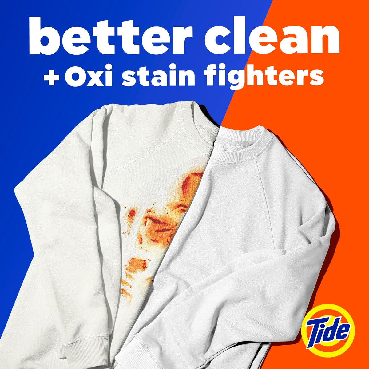 Tide PODS Ultra Oxi Liquid Detergent Pacs, 32 Count - view 2