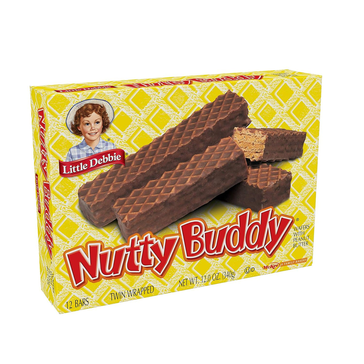 Little Debbie Nutty Bars Wafer Bars, 12 Count - view 3