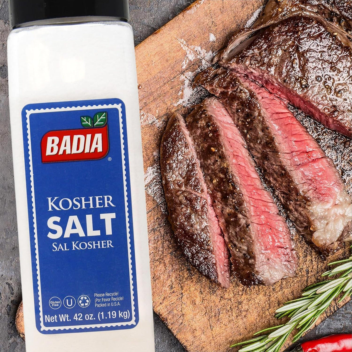 Badia Kosher Salt 1.19 kg (42 oz) - view 3
