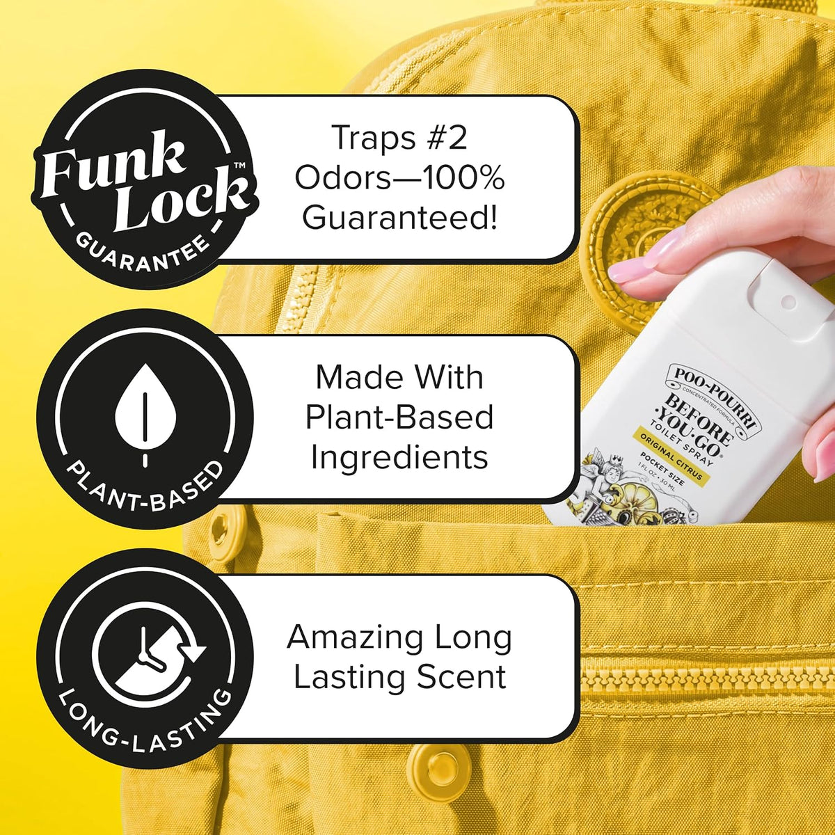 Poo-Pourri Before-You-Go Toilet Spray Original Citrus 1 fl oz (30 ml) - view 2