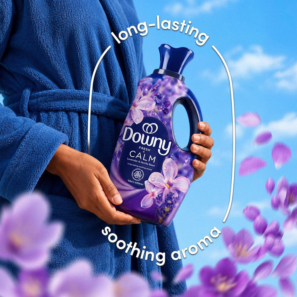 Downy Ultra Soft Fabric Softener Calm Lavender Vanilla Bean 1.66 L, 83 Loads - view 5