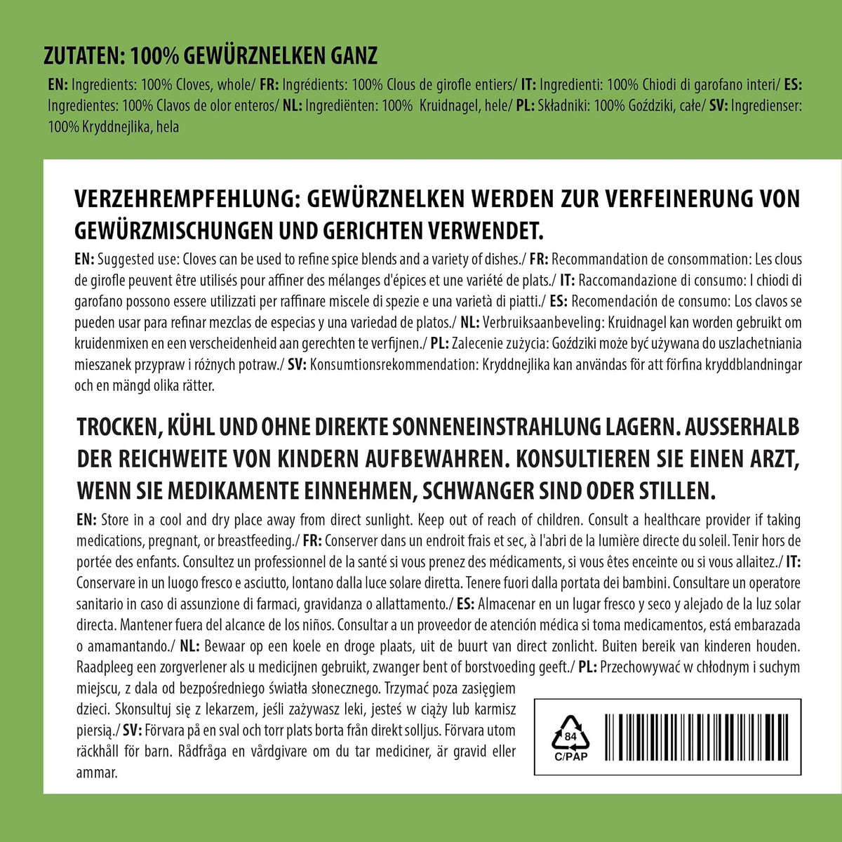 Alpi Nature Whole Cloves 250 g - view 3