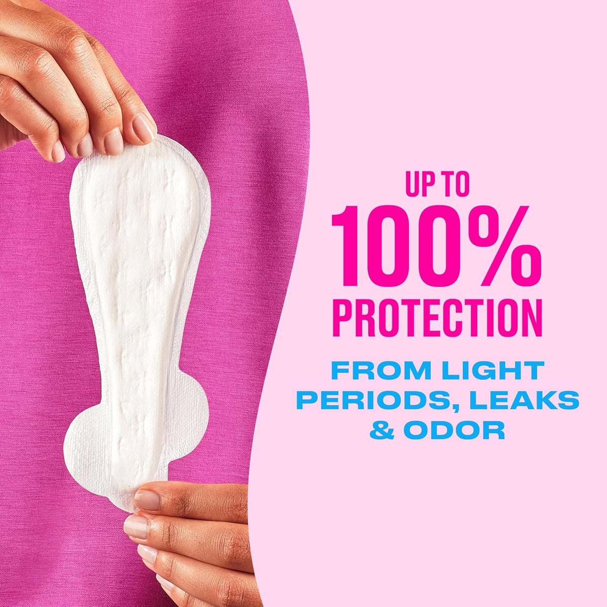 Carefree Thong Panty Liners for Women, Unwrapped, Unscented, 49 Count - view 2