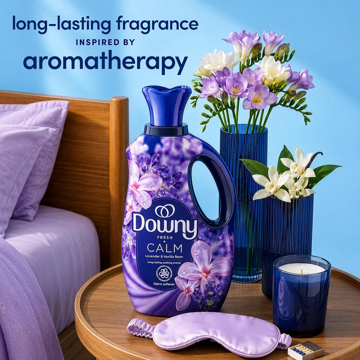 Downy Ultra Soft Fabric Softener Calm Lavender Vanilla Bean 1.66 L, 83 Loads - view 4