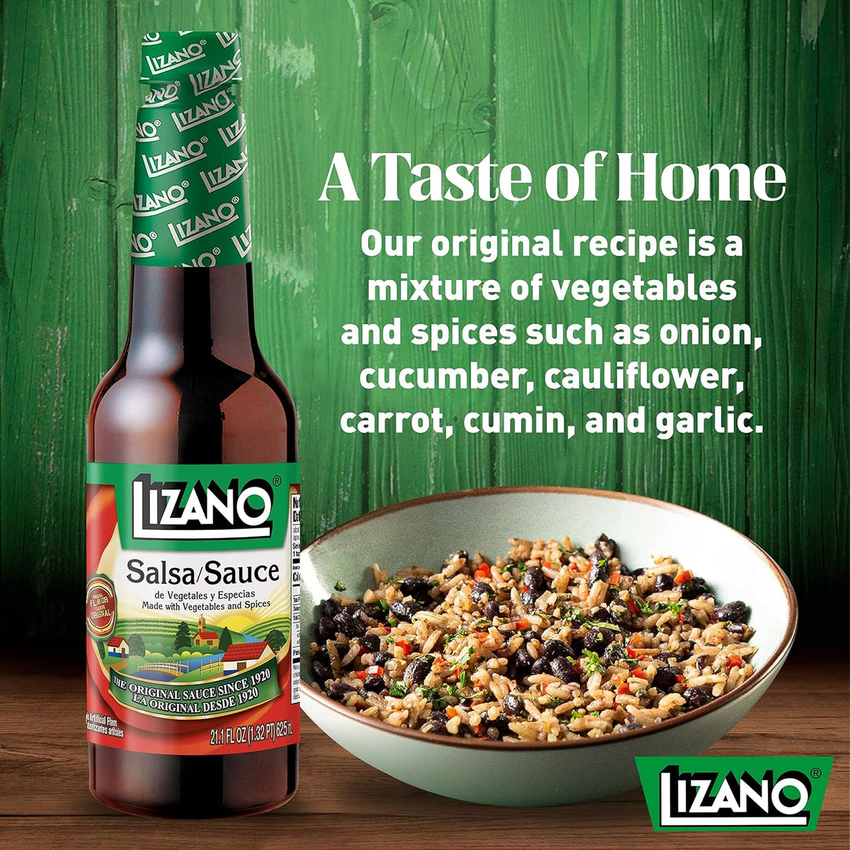 Lizano Salsa Costa Rica Sauce 625 ml (21.1 fl oz) - view 3