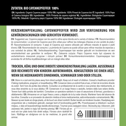 Alpi Nature Organic Cayenne Pepper Powder 250 g - view 3