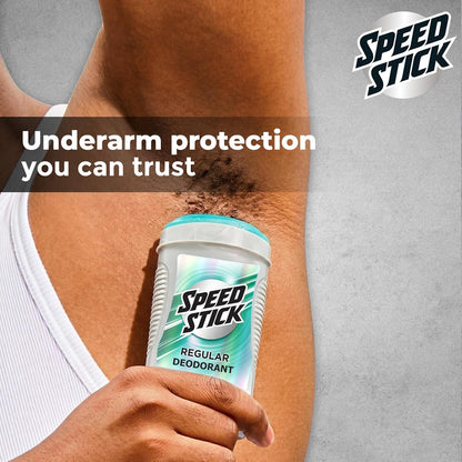 Speed Stick Aluminium Free Men's Deodorant, Regular, 3 oz, 4 Pack - view 5