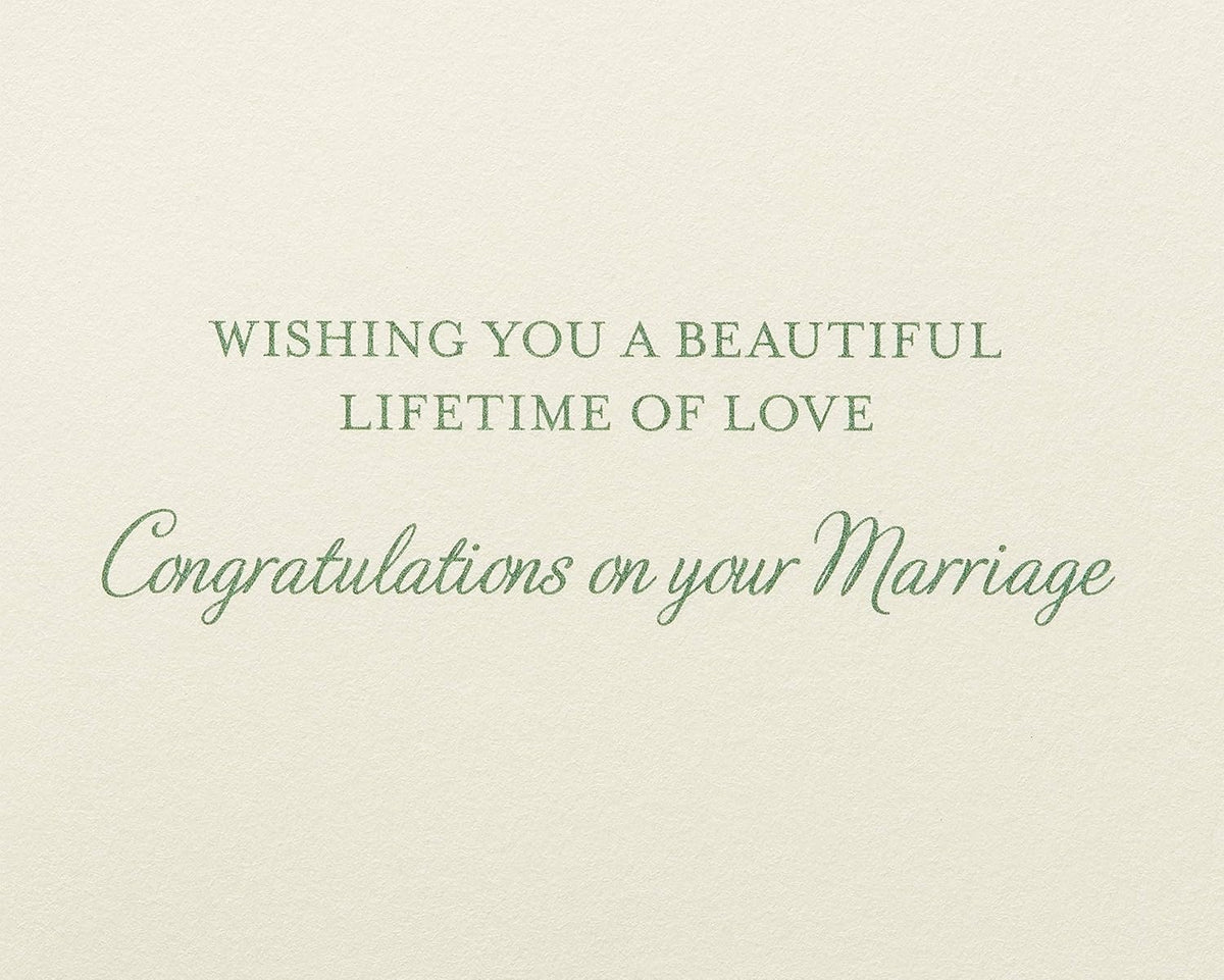 Papyrus Wedding Greetings Card, Beautiful Lifetime of Love - view 4
