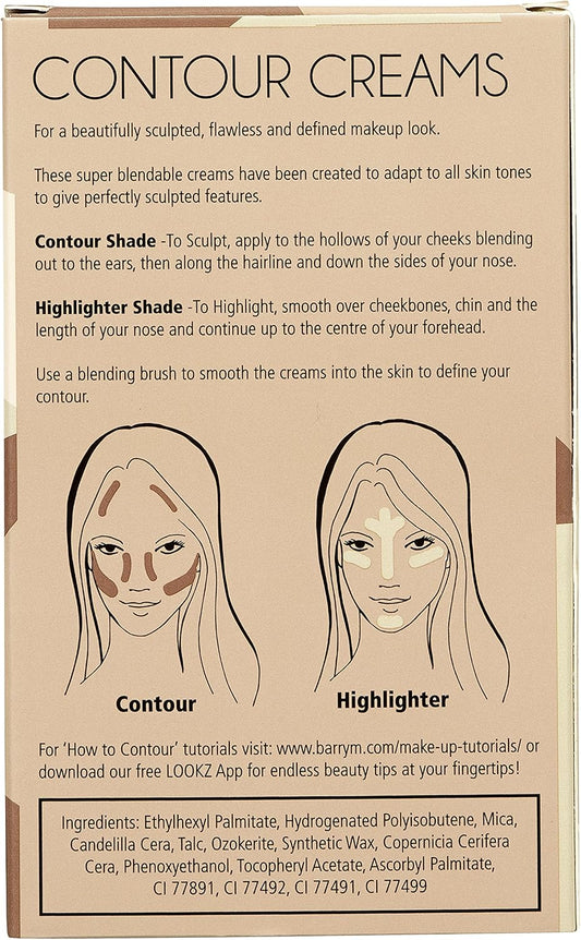 Barry M Chisel Cheeks Contour Creams, Set of 2 - view 2
