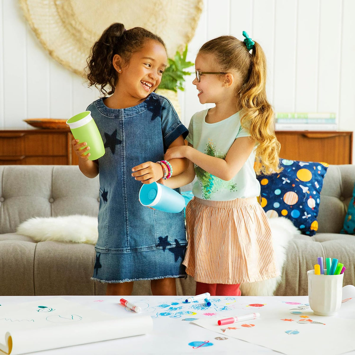 Munchkin Miracle 360 Sippy Cups, 10 oz, 2 Pack - view 2