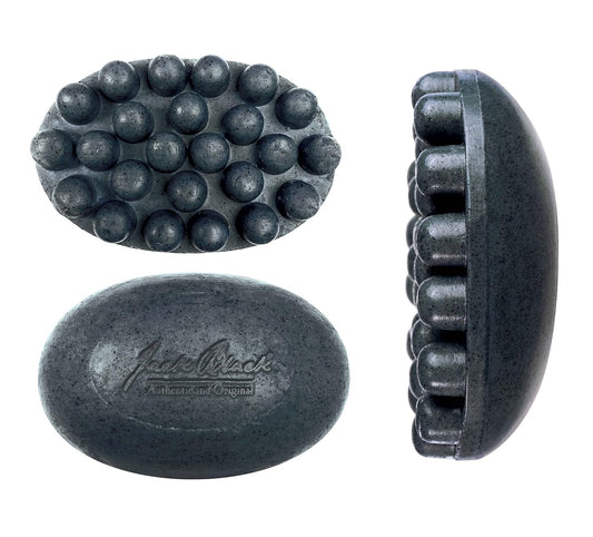 Jack Black Charcoal Body Bar Massaging Soap, Pack of 3 - view 2