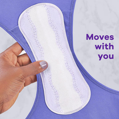 Always Anti-Bunch Xtra Protection Panty Liners, Long, Unscented, 108 Count - view 4