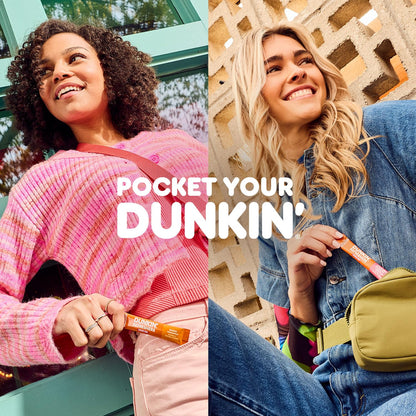 Singles To Go Dunkin' Refreshers Green Tea Drink Mix Packets, 40 Count - view 4