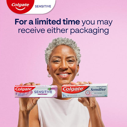 Colgate Sensitive Whitening Max Strength Toothpaste, Fresh Mint, 6 oz, Pack of 3 - view 2