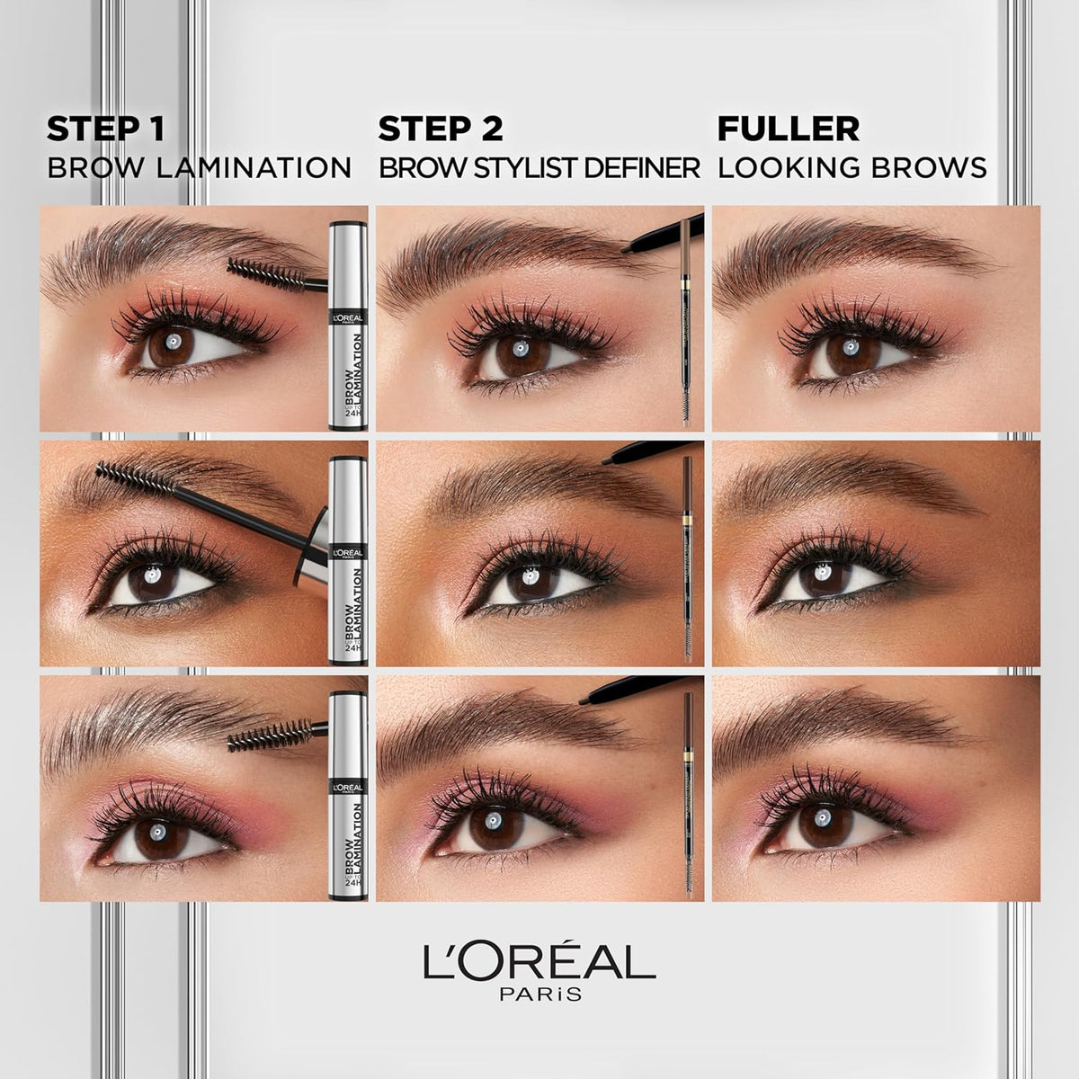 L'Oreal Paris Infallible Brow Lamination Gel, Clear, 0.16 fl oz - view 5