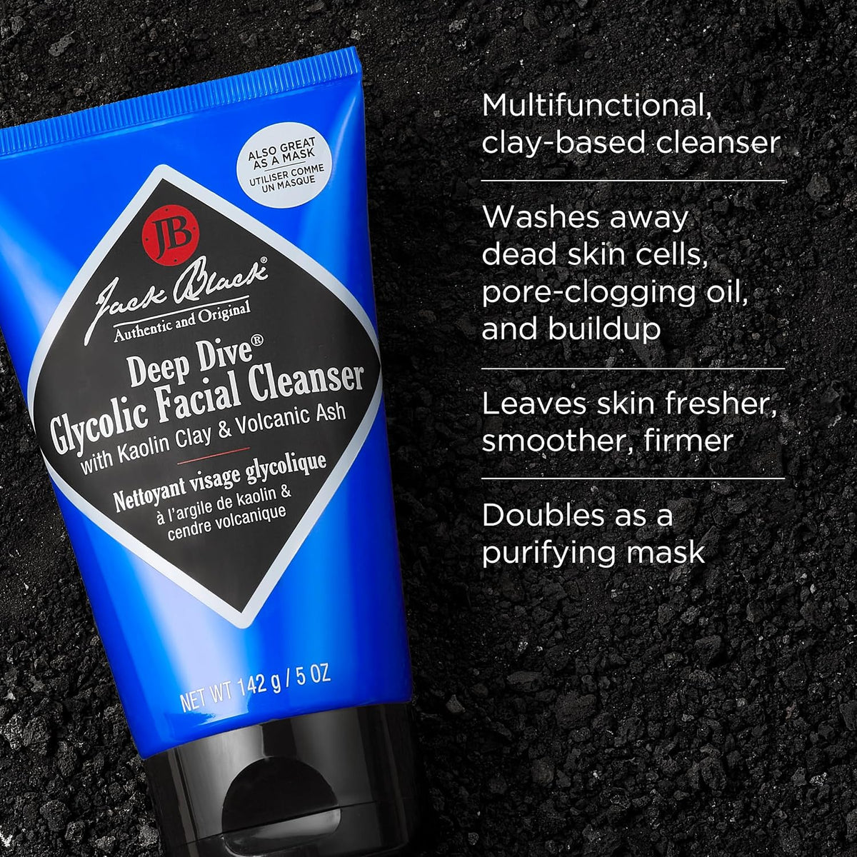 Jack Black Deep Dive Glycolic Facial Cleanser 5 fl oz (150 ml) - view 3