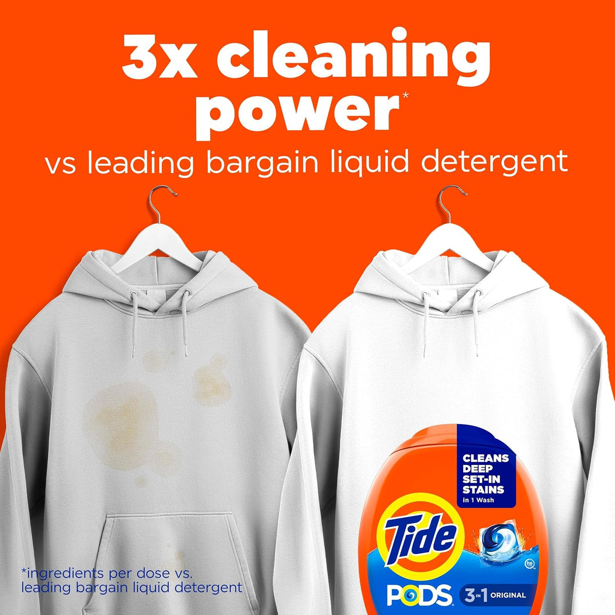 Tide PODS 3-in-1 Laundry Detergent, Original, 42 Count — alternate product view