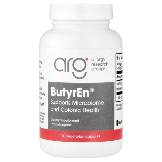Allergy Research Group ButyrEn, 200 mg per Capsule, 100 Vegetarian Capsules