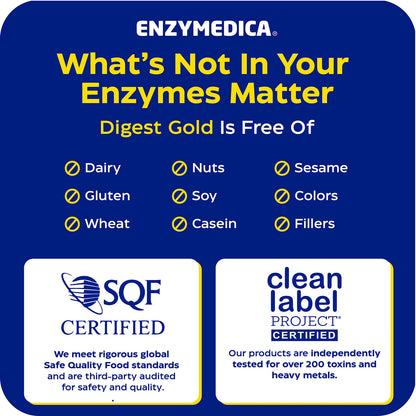 Enzymedica Digest Gold with ATPro, 120 Capsules - view 6