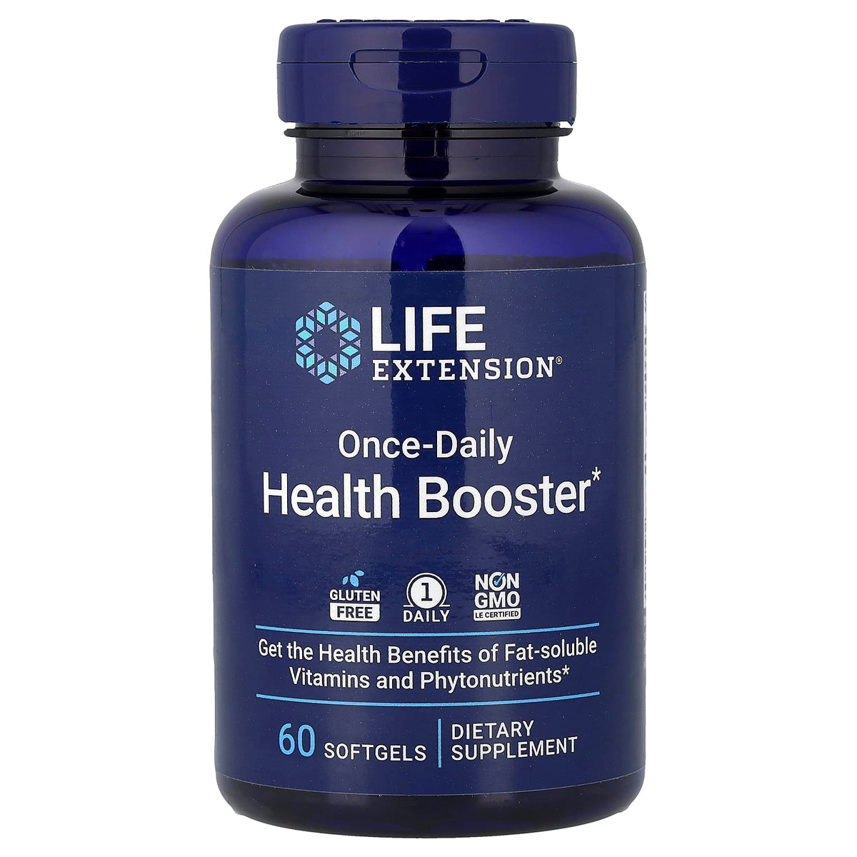 Life Extension Once-Daily Health Booster, 60 Softgels — product view