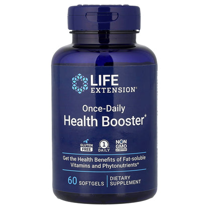 Life Extension Once-Daily Health Booster, 60 Softgels