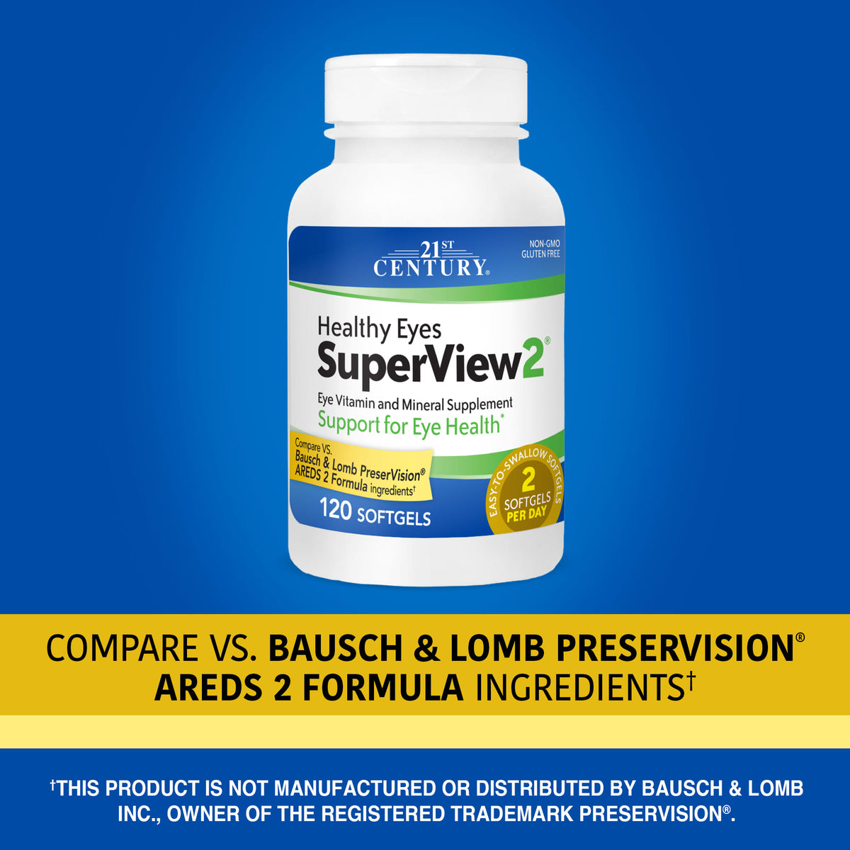 21st Century Healthy Eyes SuperView 2, 120 Softgels - view 6