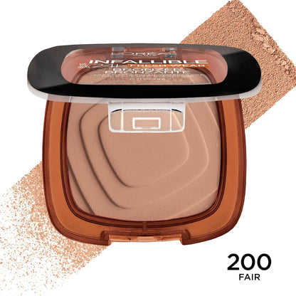 L'Oréal Paris Infallible Up to 24H Fresh Wear Soft Matte Bronzer - Fair, 0.31 oz - view 3