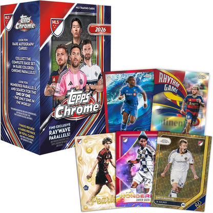Topps Chrome Major League Soccer 2026 Value Box, Factory Sealed - view 2