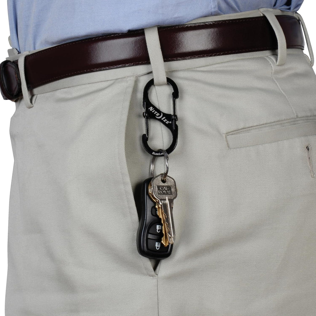 Nite Ize S-Biner SlideLock Dual Locking Carabiner, Size 3, Stainless Steel - view 5