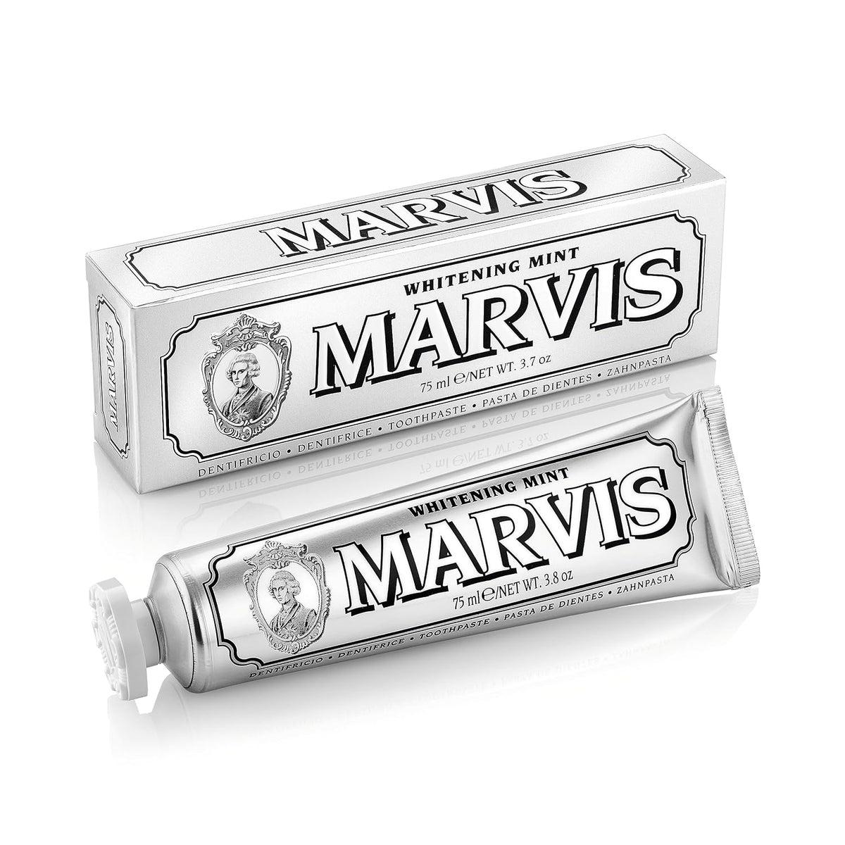 Marvis Whitening Mint Toothpaste, 3.8 oz — product view