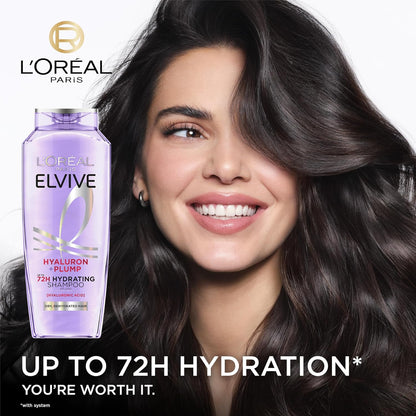 L'Oreal Paris Elvive Hyaluron Plump Hydrating Shampoo 12.6 fl oz - view 3