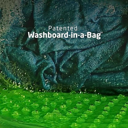 Scrubba Wash Bag Washboard-in-a-Bag Travel Clothes Washer, 5 oz (140 g) - view 3