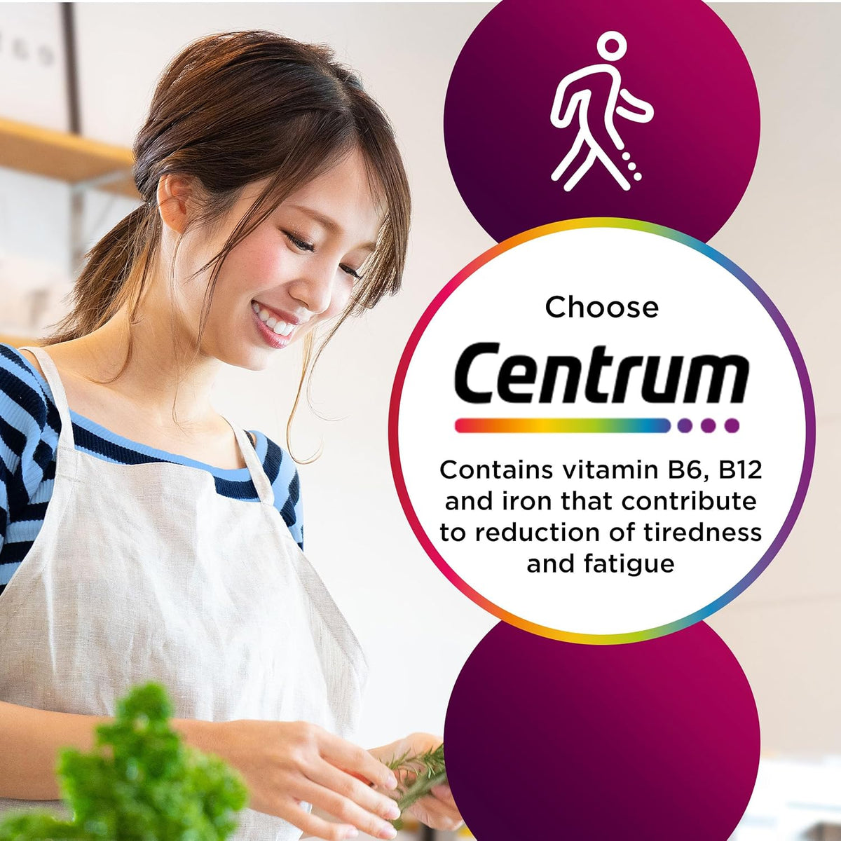 Centrum Women Multivitamin Tablets, Vitamins and Minerals, 30 Count - view 3