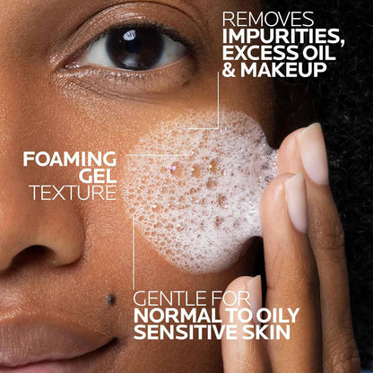 La Roche-Posay Toleriane Purifying Foaming Facial Cleanser, 13.52 oz - view 4