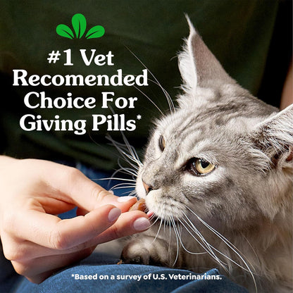 Feline Greenies Pill Pockets Cat Treats, Salmon, 1.6oz (45 Treats) - view 3