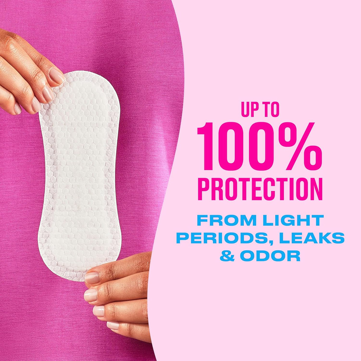 Carefree Light Pantyliners, Extra Long, Unscented, 93 Count - view 2