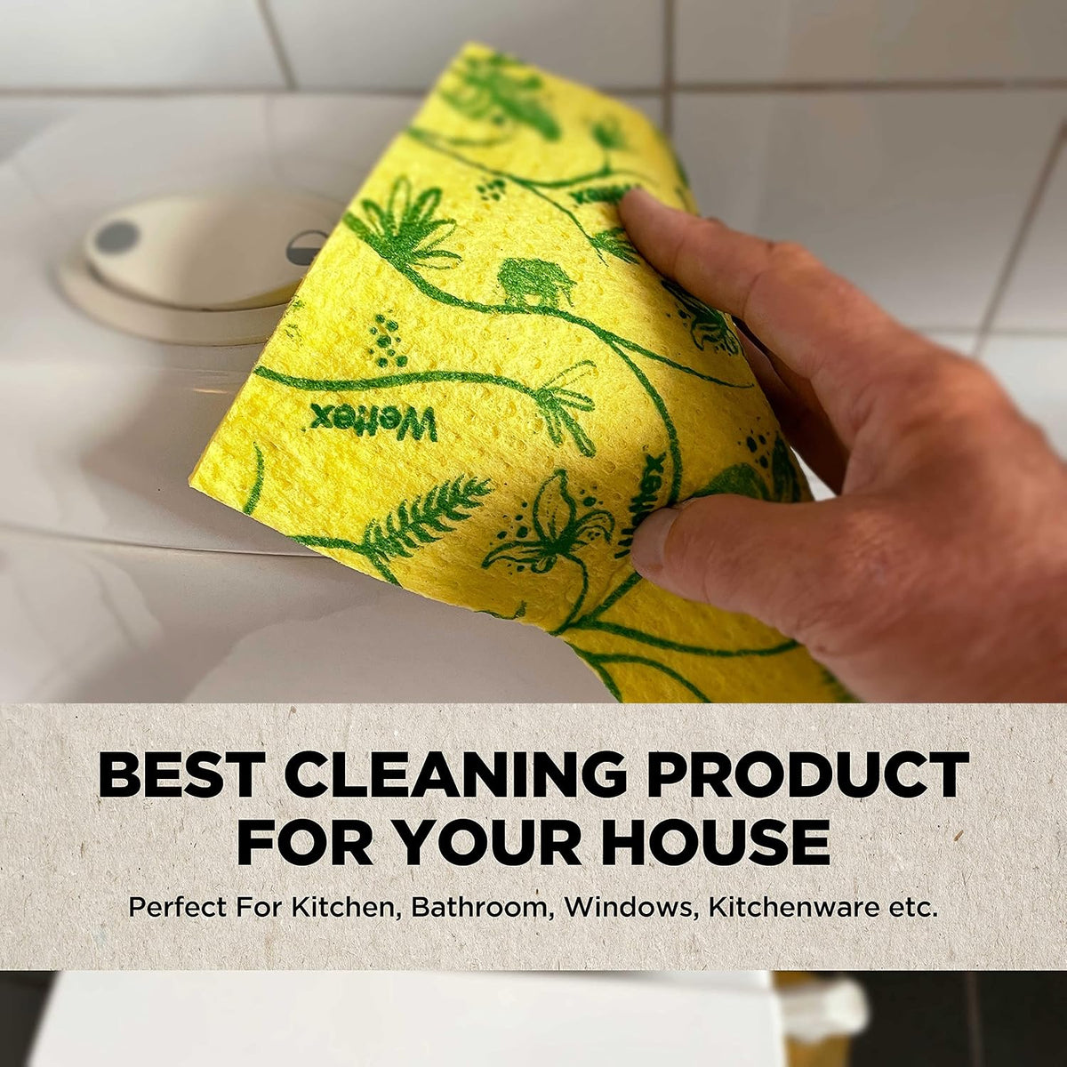 Wettex The Original Swedish Dishcloths, Pack of 10 — alternate product view