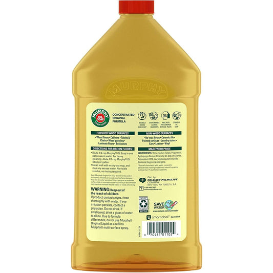 Murphy'S Oil Soap Liquid Wood Cleaner, 32 Ounce