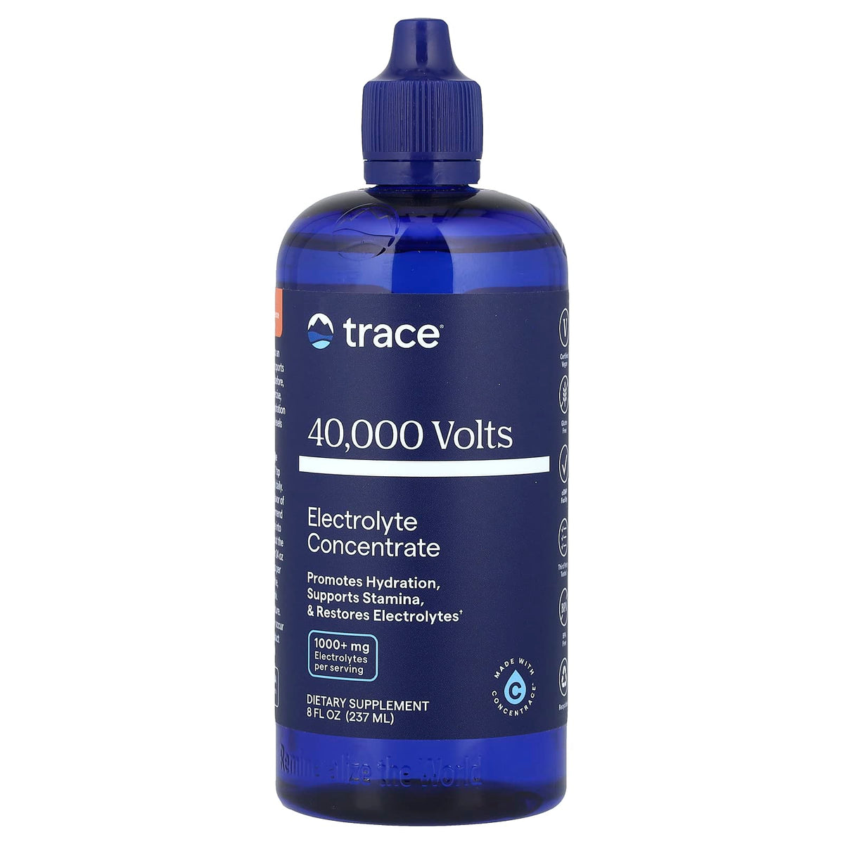 Trace 40,000 Volts Electrolyte Concentrate, 237 ml (8 fl oz) — product view
