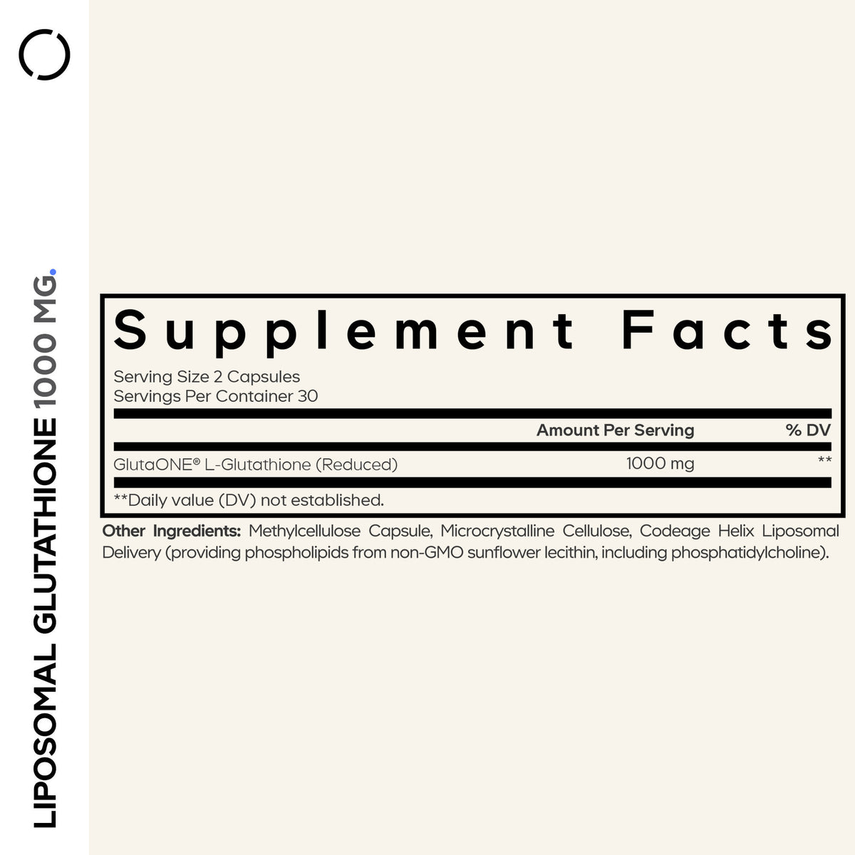 Codeage Liposomal Glutathione, 60 Vegetable Capsules - view 5