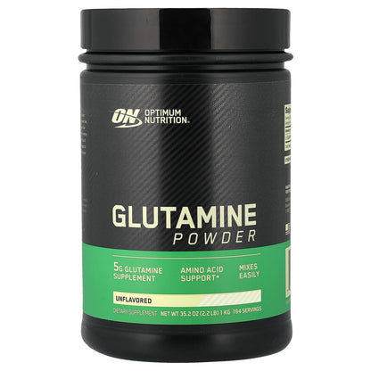 Optimum Nutrition Glutamine Powder, Unflavoured, 1 kg (2.2 lb)