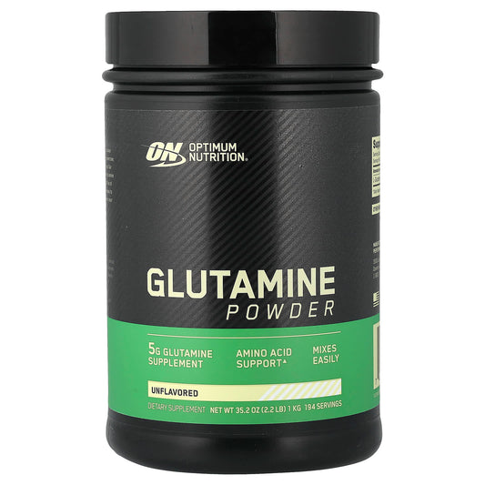 Optimum Nutrition Glutamine Powder, Unflavoured, 1 kg (2.2 lb)